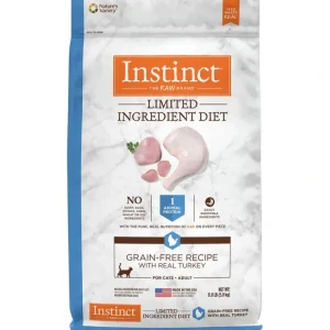 Outlet Instinct Limited Ingredient Diet Adult Grain Free Recipe with Real Turkey Natural Dry Cat Food - Pet Home | The Perfect Pet Supplies Shopping Experience Cats