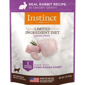Cheap Instinct Limited Ingredient Diet Grain Free Rabbit Recipe Wet Cat Food Topper Pouches - Pet Home | The Perfect Pet Supplies Shopping Experience Cats