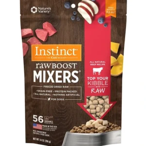 Best Sale Instinct Raw Boost Mixers Grain Free Beef Formula Freeze Dried Dog Food Topper - Pet Home | The Perfect Pet Supplies Shopping Experience Cats