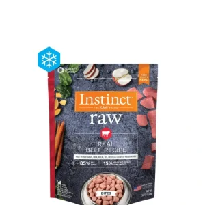 Clearance Instinct Raw Frozen Bites Real Beef Recipe - Pet Home | The Perfect Pet Supplies Shopping Experience Dogs