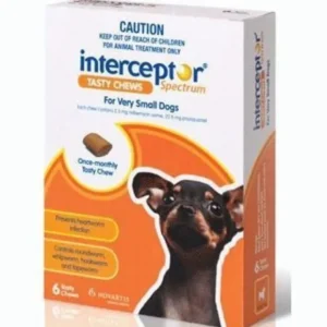 Best Interceptor Brown Chews 6pk (up to 4kg) - Pet Home | The Perfect Pet Supplies Shopping Experience Dogs