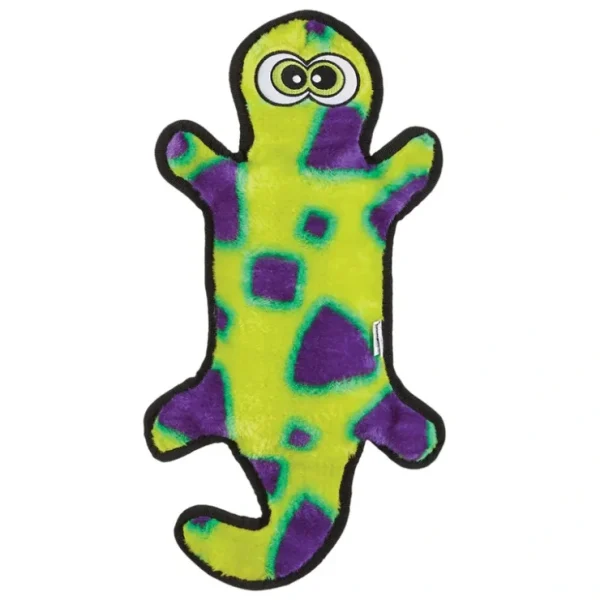 Cheap Invincible Gecko, 4 Squeakers - Yellow/Green - Pet Home | The Perfect Pet Supplies Shopping Experience Pet Toys