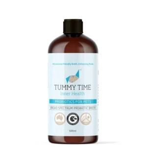Flash Sale Ipromea Tummy Time Inner Health Probiotic for Dogs and Cats 500mL - Pet Home | The Perfect Pet Supplies Shopping Experience Cats