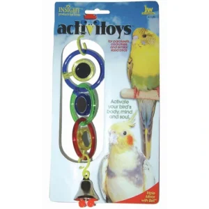 Clearance JW Insight Triple Mirror with Bell Bird Toy - Pet Home | The Perfect Pet Supplies Shopping Experience Pet Toys