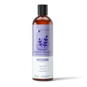 Sale Kin + Kind Oatmeal Shampoo for Dogs &Cats (Lavender) (12 oz) - Pet Home | The Perfect Pet Supplies Shopping Experience Cats