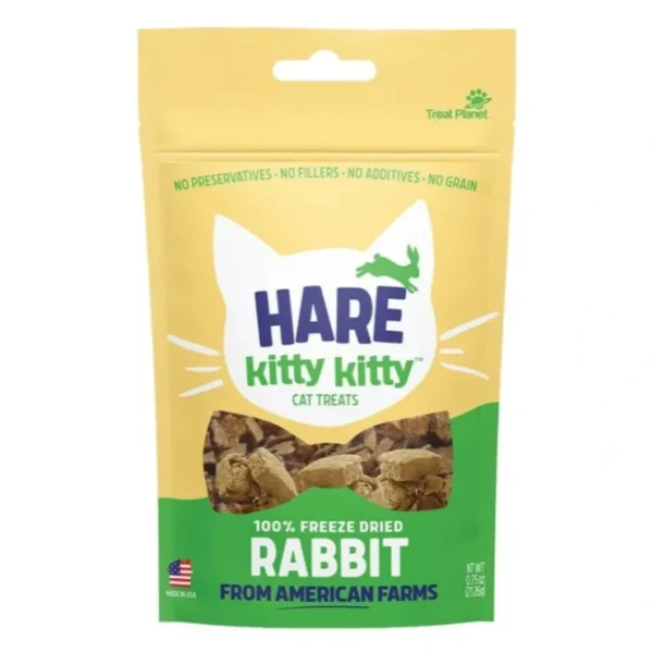 Best Sale Kitty Kitty Hare 100% Freeze Dried Rabbit Treat - Pet Home | The Perfect Pet Supplies Shopping Experience Cats