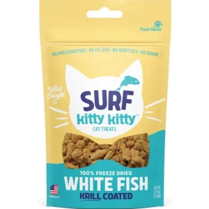 Cheap Kitty Kitty Surf 100% Freeze Dried White Fish Treat with Krill Coating - Pet Home | The Perfect Pet Supplies Shopping Experience Cats
