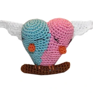Clearance Knit Knacks Lovebirds Organic Cotton Small Dog Toy - Pet Home | The Perfect Pet Supplies Shopping Experience Pet Toys