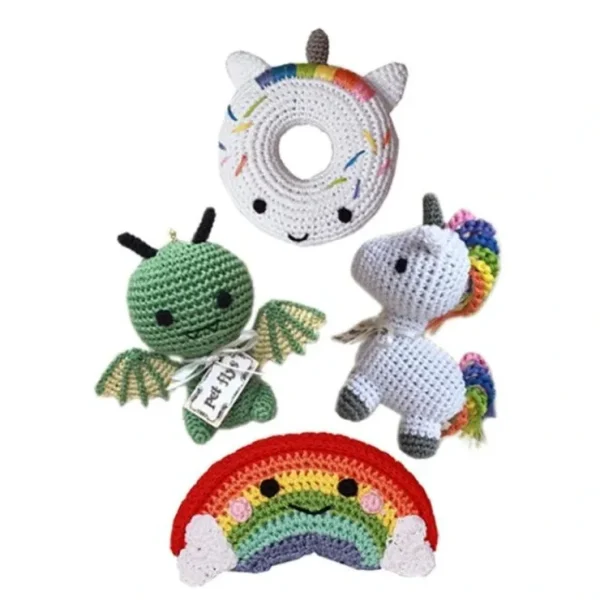 Best Sale Knit Knacks Magical Collection Organic Cotton Small Dog Toy - Pet Home | The Perfect Pet Supplies Shopping Experience Pet Toys