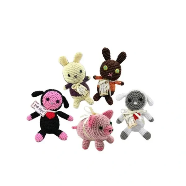 Best Knit Knacks Spring Collection Organic Cotton Small Dog Toy - Pet Home | The Perfect Pet Supplies Shopping Experience Pet Toys