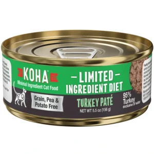 Outlet KOHA 96% Turkey Pate for Cats, 5.5oz - Pet Home | The Perfect Pet Supplies Shopping Experience Cats