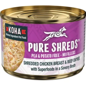 Cheap Koha Pure Shreds Shredded Chicken Breast &Beef Entre for Dogs (12.5 oz) - Pet Home | The Perfect Pet Supplies Shopping Experience Dogs