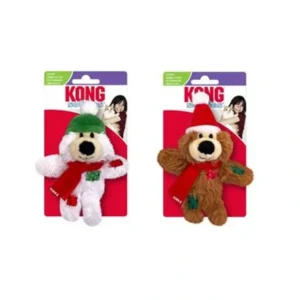 Clearance Kong - Holiday Softies Bear Cat Toy - Pet Home | The Perfect Pet Supplies Shopping Experience Pet Toys
