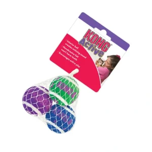 Discount KONG Active Cat Tennis Balls with Bells - Pet Home | The Perfect Pet Supplies Shopping Experience Cats