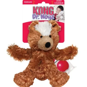 Best KONG, Dr. Noyz Teddy Bear - X-Small - Plush Dog Toy - Pet Home | The Perfect Pet Supplies Shopping Experience Pet Toys