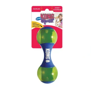 Best Sale KONG Squeezz Action Dumbbell Dog Toy - Pet Home | The Perfect Pet Supplies Shopping Experience Pet Toys