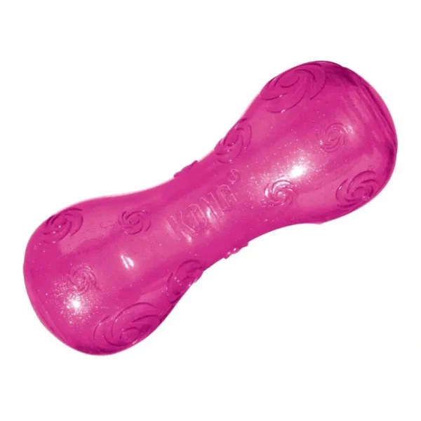 Store KONG Squeezz Crackle Dumbbell Dog Toy (Color Varies) - Pet Home | The Perfect Pet Supplies Shopping Experience Cats