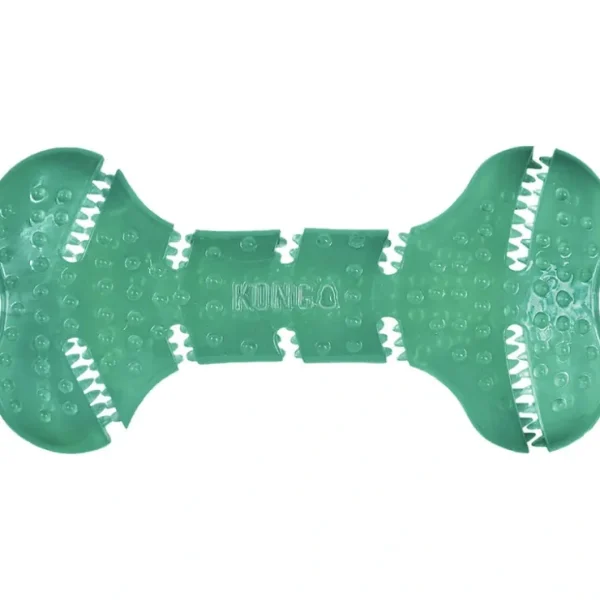 Best KONG, Squeezz Dental Bone - Medium - Toss Dog Toy - Pet Home | The Perfect Pet Supplies Shopping Experience Pet Toys