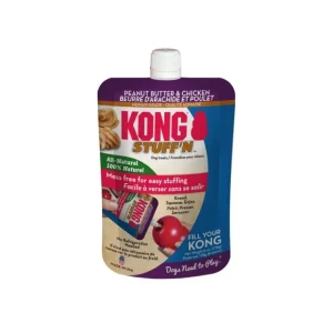 Cheap KONG Stuff'N All Natural Peanut Butter Chicken Mess Free Dog Treat for Kong - Pet Home | The Perfect Pet Supplies Shopping Experience Cats