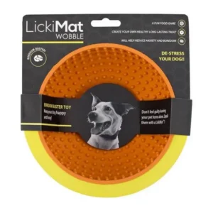 Fashion LickiMat Wobble Slow Feeder Orange - Pet Home | The Perfect Pet Supplies Shopping Experience Cats
