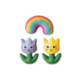 Sale Love Blooms 3 Piece Small Dog Toy Set with Squeakers from Petshop by F - Pet Home | The Perfect Pet Supplies Shopping Experience Pet Toys