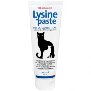 Flash Sale Lysine Paste Cats & Kittens 100ml - Pet Home | The Perfect Pet Supplies Shopping Experience Cats
