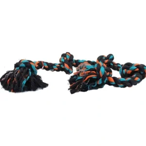 Cheap MAMMOTH FLOSSY CHEWS COLOR 3 KNOT ROPE TUG (36 IN, MULTI) - Pet Home | The Perfect Pet Supplies Shopping Experience Pet Toys