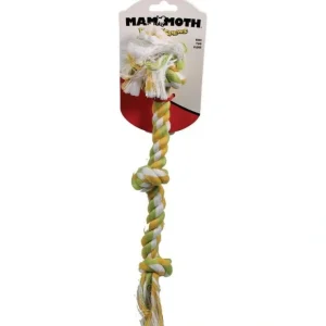 Cheap MAMMOTH FLOSSY CHEWS COLOR 3 KNOT ROPE TUG (15 IN, MULTI) - Pet Home | The Perfect Pet Supplies Shopping Experience Pet Toys