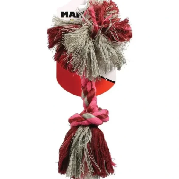 Sale MAMMOTH FLOSSY CHEWS COLOR ROPE BONE (12 IN, MULTI) - Pet Home | The Perfect Pet Supplies Shopping Experience Pet Toys