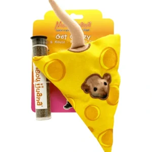 Best Meowijuana Get Cheezy Refillable Cheese &Mouse Cat Toys - Pet Home | The Perfect Pet Supplies Shopping Experience Pet Toys
