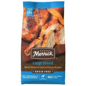 Cheap Merrick, Adult Large Breed - Grain Free Chicken - 9.9 kg - Dry Dog Food - Pet Home | The Perfect Pet Supplies Shopping Experience Dogs