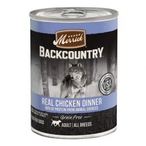 Best Merrick, Backcountry 96% Real Chicken Recipe - 12.7 oz - Wet Dog Food - Pet Home | The Perfect Pet Supplies Shopping Experience Dogs