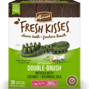 Best Sale Merrick Fresh Kisses Grain Free Coconut Oil &Botanicals Small Dental Dog Treats - Pet Home | The Perfect Pet Supplies Shopping Experience Dogs