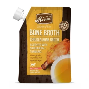 Outlet Merrick Grain Free Chicken Bone Broth Wet Dog Food Topper - Pet Home | The Perfect Pet Supplies Shopping Experience Cats