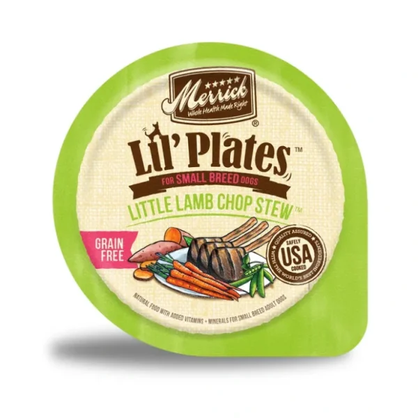 Cheap Merrick Lil' Plates Adult Small Breed Grain Free Little Lamb Chop Stew Canned Dog Food - Pet Home | The Perfect Pet Supplies Shopping Experience Dogs