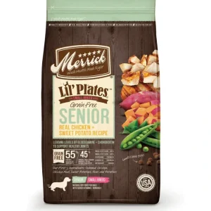 Best Sale Merrick Lil' Plates Grain Free Senior Real Chicken And Sweet Potato Recipe Dry Dog Food - Pet Home | The Perfect Pet Supplies Shopping Experience Dogs