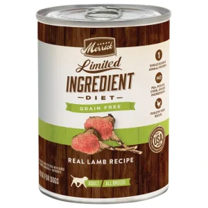 Cheap Merrick, Limited Ingredient Diet Real Lamb Recipe - 12.7 oz - Wet Dog Food - Pet Home | The Perfect Pet Supplies Shopping Experience Dogs