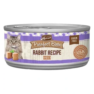 Sale Merrick, Purrfect Bistro, Rabbit Pate - 5.5 oz - Wet Cat Food - Pet Home | The Perfect Pet Supplies Shopping Experience Cats