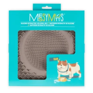 Cheap Messy Mutts Therapeutic Dog Lick Bowl Mat, Interactive Dog Feeder (10" x 10 - Pet Home | The Perfect Pet Supplies Shopping Experience Dogs