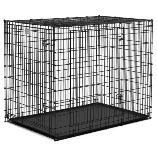 Best Mid West, Solutions Crate, Double Door - 54x37x45" - Pet Home | The Perfect Pet Supplies Shopping Experience Dogs