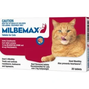 Store Milbemax Large - Cats over 2kg *20pack* - Pet Home | The Perfect Pet Supplies Shopping Experience Cats
