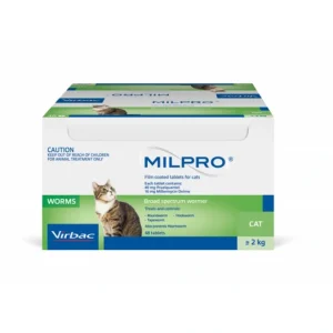 Discount Milpro Broad Spectrum Wormer for Cats 0.5-2kg 24 pack - Pet Home | The Perfect Pet Supplies Shopping Experience Cats