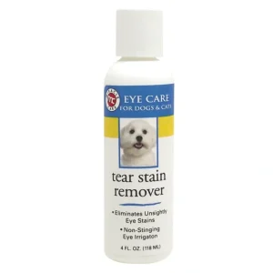 Online Miracle Care, R-7 Eye Clear Tear Stain Remover - 4 oz - Pet Home | The Perfect Pet Supplies Shopping Experience Cats