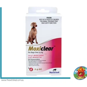 Flash Sale Moxiclear For Dogs over 25 kg (Red) - Pet Home | The Perfect Pet Supplies Shopping Experience Cats