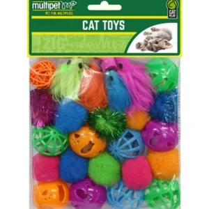 Best Sale MULTIPET BALL &MICE CAT TOY VALUE PACK - Pet Home | The Perfect Pet Supplies Shopping Experience Pet Toys
