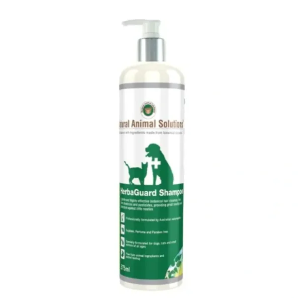 Cheap Natural Animal Solutions HerbaGuard Shampoo 375mL - Pet Home | The Perfect Pet Supplies Shopping Experience Cats