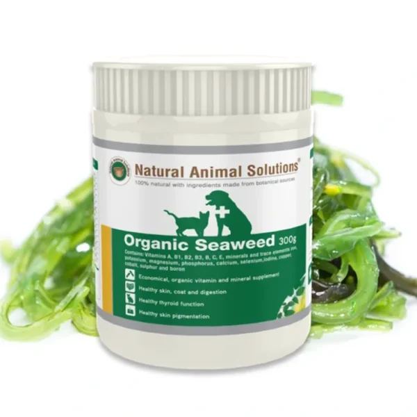 Hot Natural Animal Solutions Organic Seaweed 300gms - Pet Home | The Perfect Pet Supplies Shopping Experience Cats