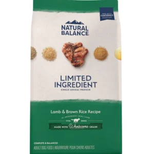 Best Natural Balance Limited Ingredient Diets Lamb &Brown Rice Recipe Dry Dog Formula - Pet Home | The Perfect Pet Supplies Shopping Experience Dogs