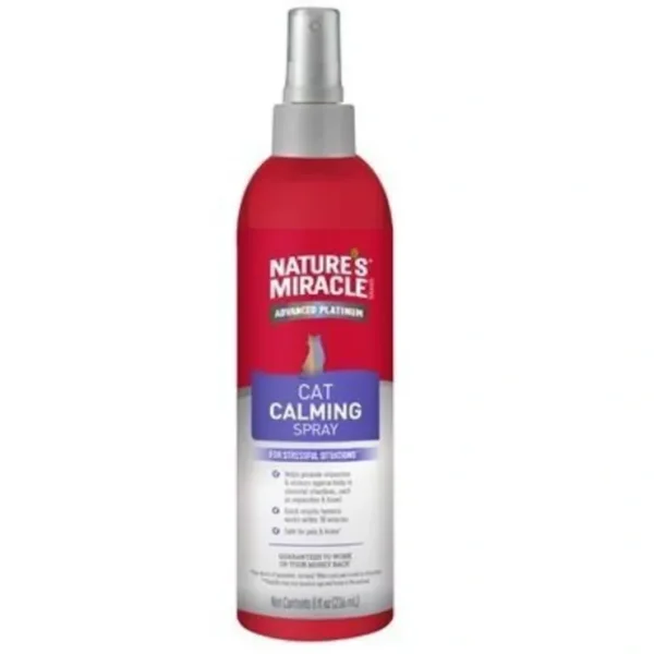 Discount Nature's Miracle Cat Calming Spray 236Ml - Pet Home | The Perfect Pet Supplies Shopping Experience Cats