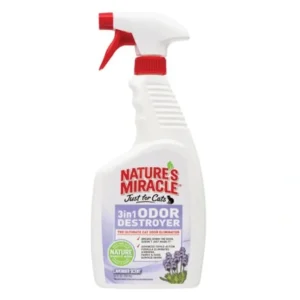 Fashion Nature's Miracle Just for Cats 3 in 1 Odor Destroyer - Lavender - Pet Home | The Perfect Pet Supplies Shopping Experience Cats